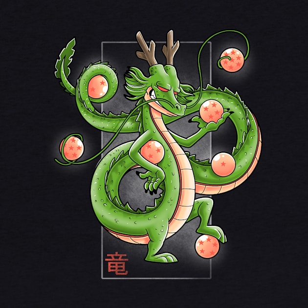 Japanese dragon by Cromanart